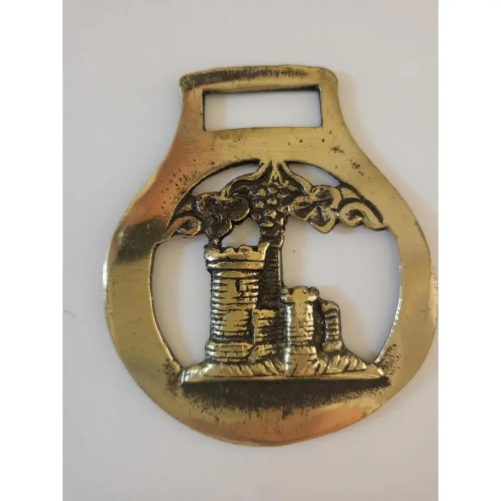 Vintage Horse Harness Medallions in Brass - Picture 3 of 5